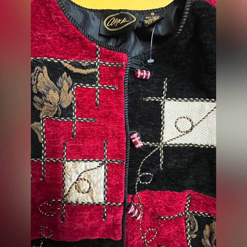 Vintage Patchwork Blazer/Jacket - image 3